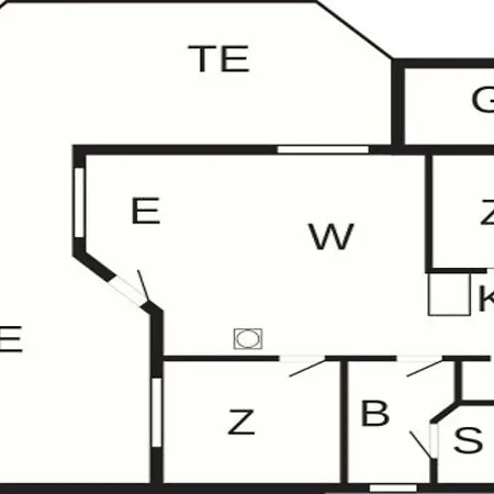 Dom wakacyjny 4 Person In *